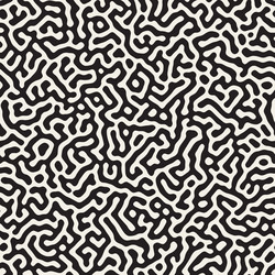 seamless pattern repeating geometric elements vector image