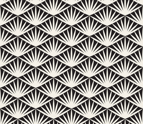 seamless pattern repeating geometric elements vector image