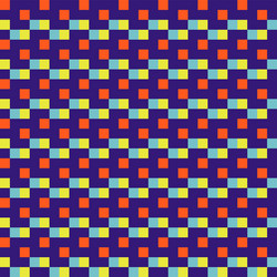 Geometric Color Block Pattern vector image