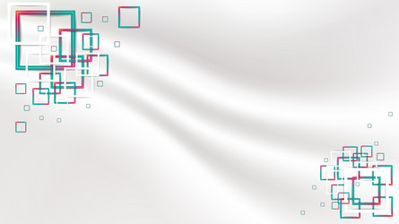 cluster scattering white and gradient pink vector image