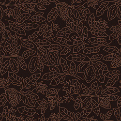 cocoa chocolate seamless pattern background beans vector image