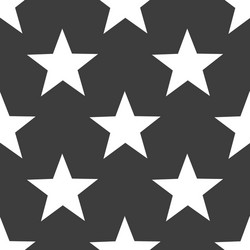 Stars seamless pattern big Royalty Free Vector Image