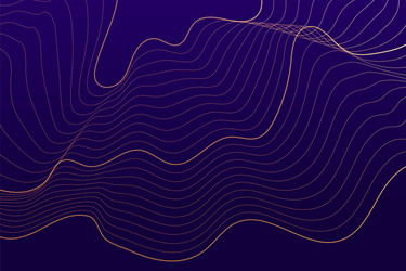 purple background with abstract flowing lines vector image