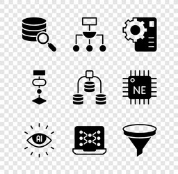 set server algorithm neural network artificial vector image