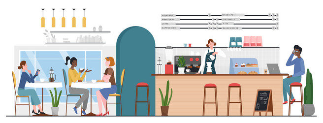 Coffee Shop Counter Vector Images (over 2,400)