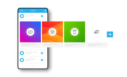 Text message multitasking gesture and survey vector