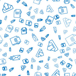 set line express envelope upload inbox vector image
