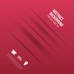 abstract background lines shadow and red vector image