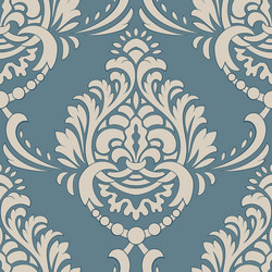 damask seamless pattern element classical vector