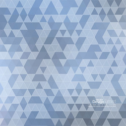 creative abstract triangle pattern vector image