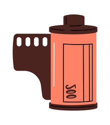Flat camera films Royalty Free Vector Image - VectorStock