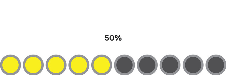 abstract loading bar vector image