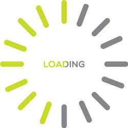 abstract loading bar vector image