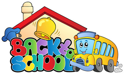 Back to school theme 1 Royalty Free Vector Image