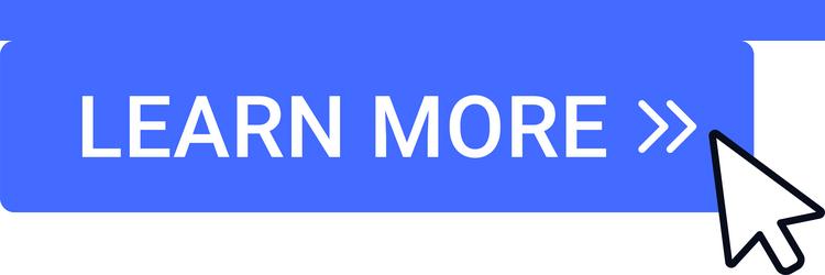 blue button featuring learn more text vector image