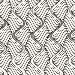 seamless pattern repeating geometric elements vector image