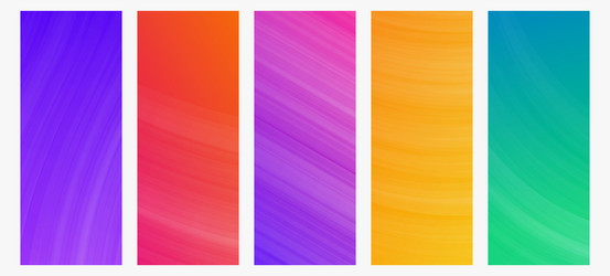 modern colorful gradient background with lines vector image