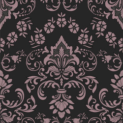 damask seamless pattern element classical vector image