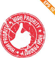 Chicken stamp Royalty Free Vector Image - VectorStock