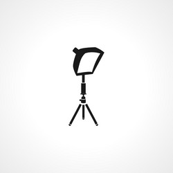 spotlight icon isolated simple vector image