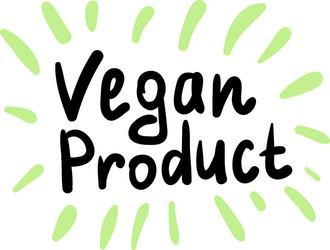 vegan logo icon vector