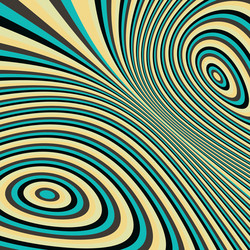 abstract swirl background pattern with optical vector image