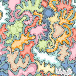 abstract seamless texture colorful endless pattern vector image