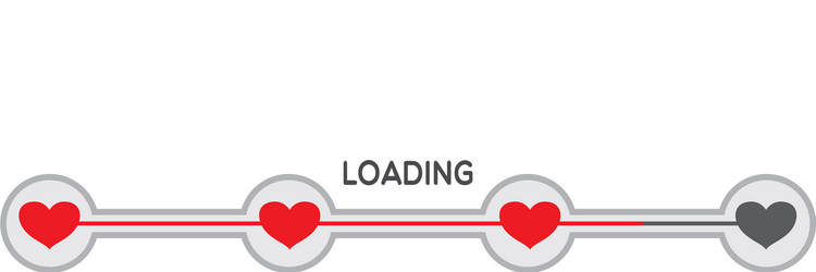 abstract loading bar vector image