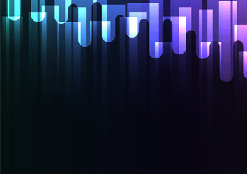 blue melt overlap abstract square background vector image
