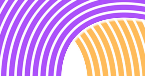 image is a series of multi-colored 3d stripes vector image