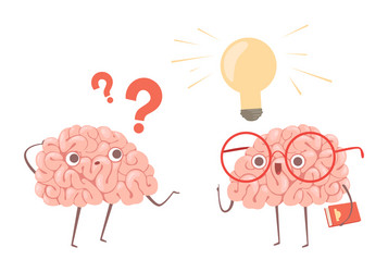Brainstorming Concept: Problem Solving vector image