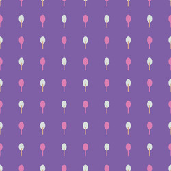 tree shape seamless pattern doodle abstract vector image