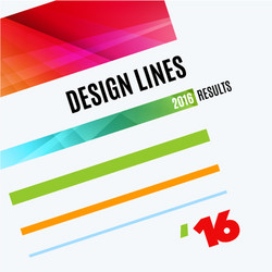 abstract design elements for graphic layout vector image