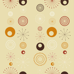 Retro Geometric Pattern vector image