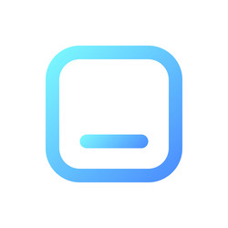 minimize button pixel perfect gradient linear ui vector image