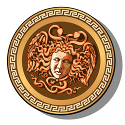 Ancient Greek Goddess. Medusa Gorgon. the Serpent Goddess. the Mythological  Deities of Olympia. Vector Illustration of the Stock Illustration -  Illustration of cute, funny: 221057392