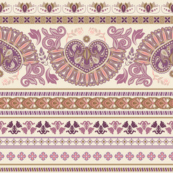 striped egyptian seamless pattern Vector Image