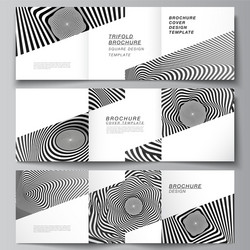 minimal editable layout square format vector image