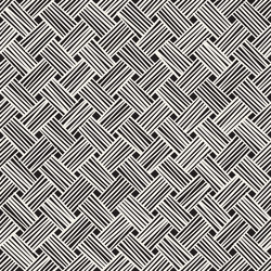 seamless pattern repeating geometric elements vector image