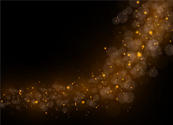 Dust sparks stars vector