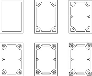 template user interface for mobile vector image