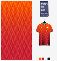 Dynamic Orange Geometric Pattern vector image