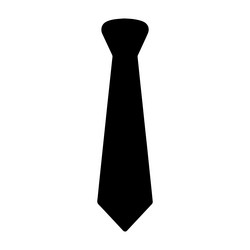 black tie Vector Image
