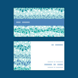 abstract ice chrystals texture horizontal stripe vector image