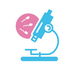 ivf icon on background for graphic and web design vector image