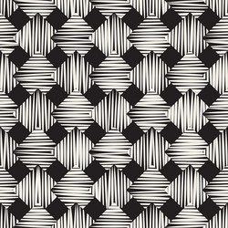 seamless pattern repeating geometric elements vector image