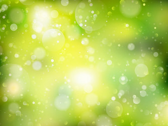 Spring bokeh background eps 10 vector