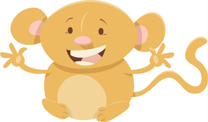 Thinking Monkey Royalty Free Vector Image Vectorstock