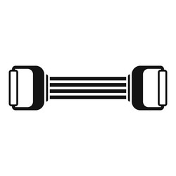 serial cable connecting two devices using parallel vector image