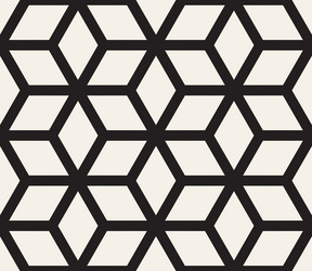 seamless pattern repeating geometric elements vector image